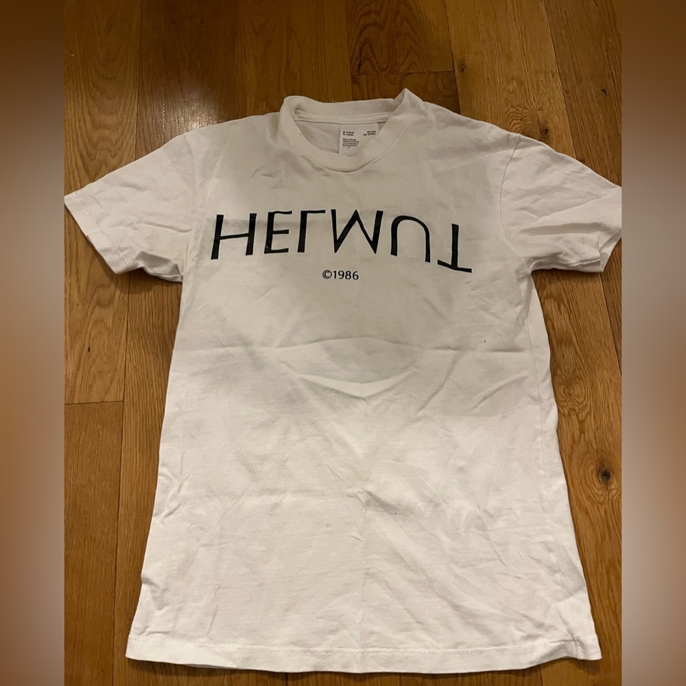 Helmut Lang 1986 tee shirt XS